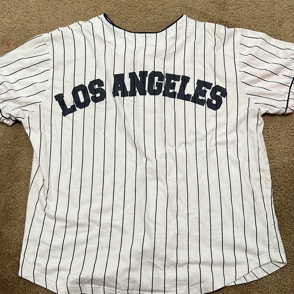LA Striped Button-Up - Picture 2 of 3